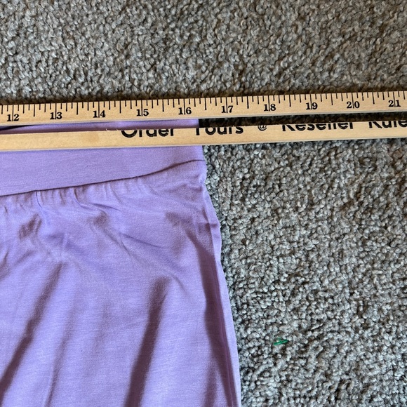 Bubble baby pajama shorts womens XXL XXXL purple bamboo biker stretch casual - Picture 8 of 11